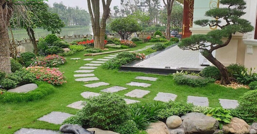 Dịch vụ thi công thiết kế sân vườn tại Đồng Nai